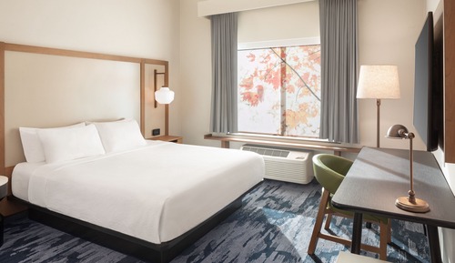 Room, 1 King Bed (Mobility/Hearing Access, Roll-In Shwr)