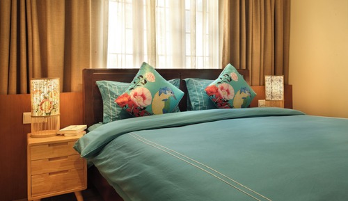 Family Quadruple Room, Multiple Beds, Non Smoking, Courtyard View