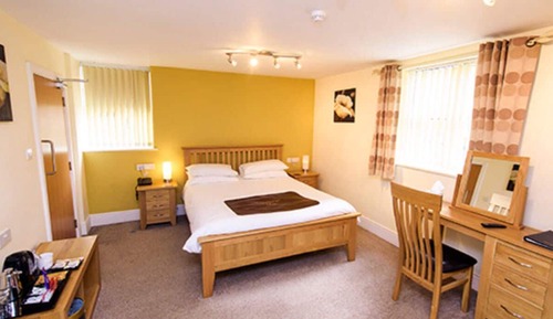 Double Room- (Located in The Old Lodging building,100 m away from the Old Lodge down the main road)