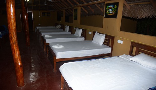 Economy Shared Dormitory, Garden View