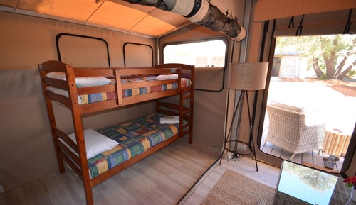 Luxury Queen Eco Tent with Ensuite