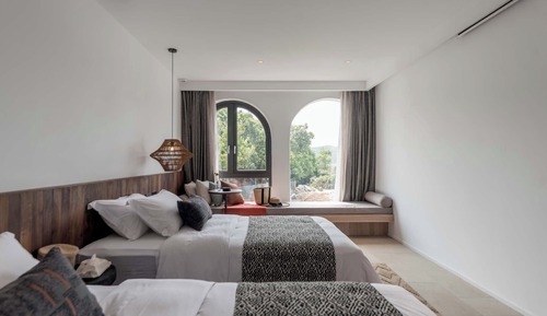 Superior Twin Room, Balcony, Garden View