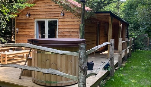Cabin, 1 Bedroom (Hedgehog - Eco lodge with hot tub)