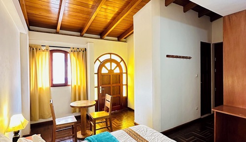 Luxury Double Room, 1 King Bed, Kitchen, Mountain View