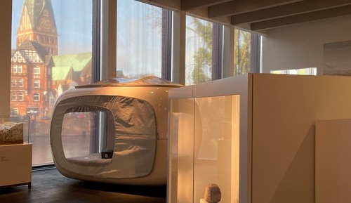 Comfort Tent, 1 Queen Bed, City View
