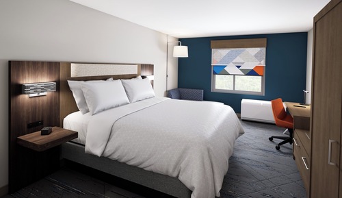 Room, 1 King Bed, Roll-in Shower (Communications, Mobility Accessible)