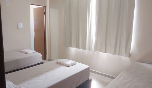 Comfort Triple Room, Balcony, Courtyard View