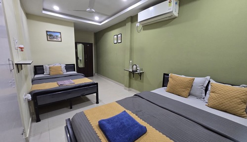 Triple Room, Balcony, Garden View