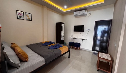 Deluxe Double Room, Balcony, Garden View