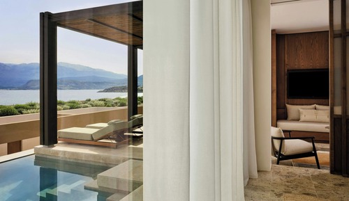 Executive Suite, 1 King Bed with Sofa bed, Non Smoking, Sea View (Private Pool)