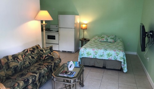 Apartment, 1 Bedroom, Kitchen, Garden View