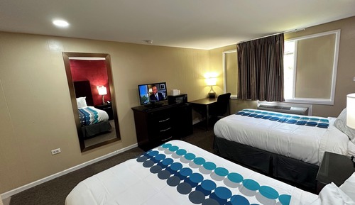 Standard Double Room, 2 Double Beds, Smoking