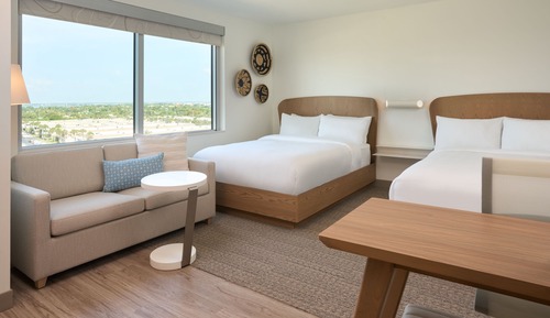 Studio, Multiple Beds, Ocean View (Mobility Accessible, Roll-in Shower)