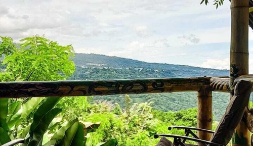 Basic Cabin, Balcony, Mountain View