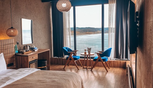 Panoramic Studio, 1 Double Bed, Sea View, Overwater