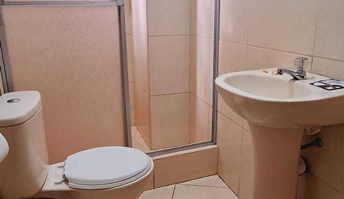 Basic Double Room, 1 Queen Bed, Ensuite, City View