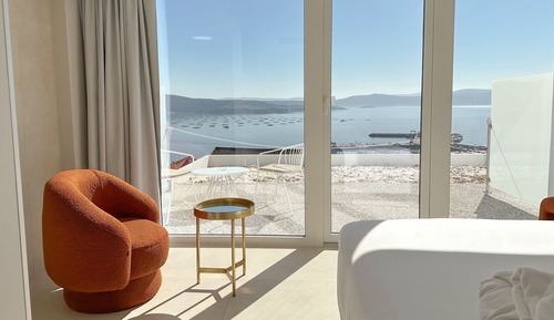 Junior Room, 1 King Bed, Terrace, Sea View