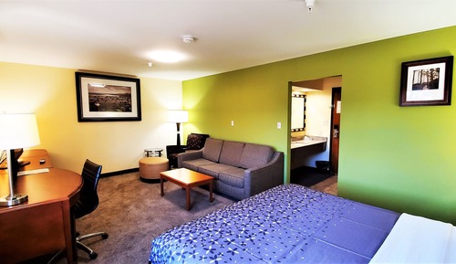 Suite, 1 King Bed with Sofa bed, Non Smoking