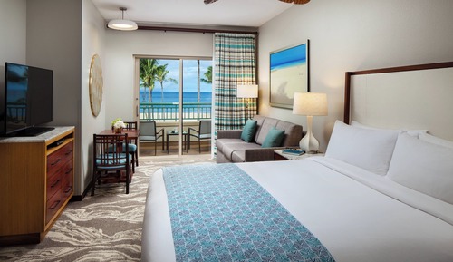 Room, 1 King Bed with Sofa bed, Non Smoking, Balcony (Oceanfront)