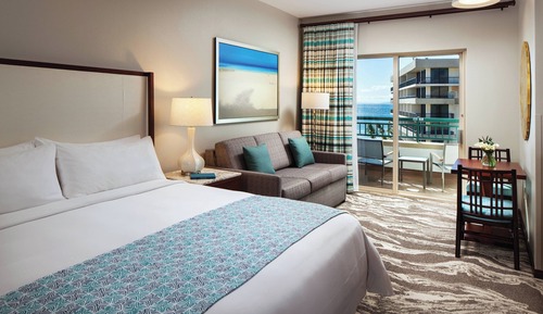 Room, 1 King Bed with Sofa bed, Non Smoking, Ocean View (Balcony)