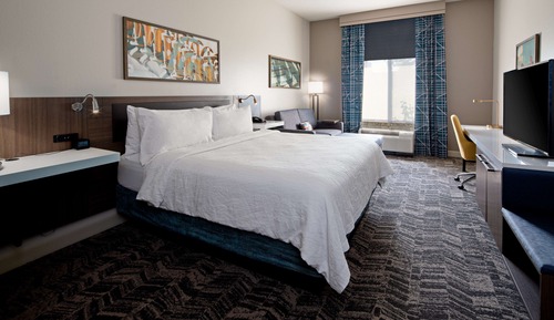 1 King Bed with Sofabed