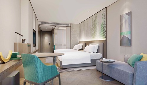 Premium Room, 1 King Bed, City View