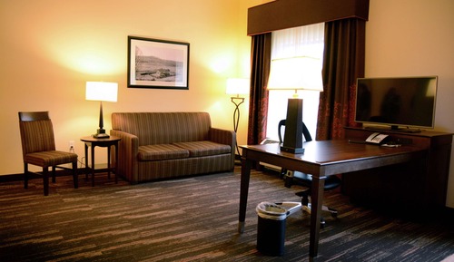 Studio, 1 King Bed, Accessible, Non Smoking (Roll-in Shower)