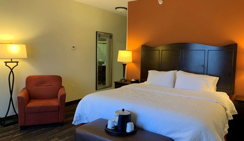 Room, 1 King Bed, Non Smoking, Refrigerator & Microwave