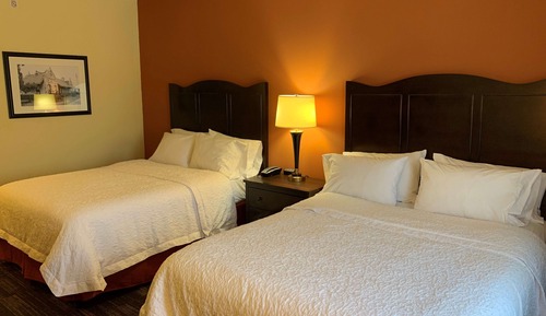 Room, 2 Queen Beds, Non Smoking, Refrigerator & Microwave