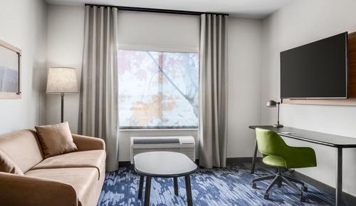 Suite, 1 King Bed with Sofa bed, Non Smoking (Mobility Accessible, Roll-in Shower)