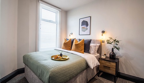 Junior Suite, 1 Double Bed, Kitchen, Partial Ocean View