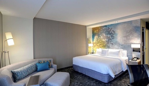 Room, 1 King Bed with Sofa bed, Non Smoking