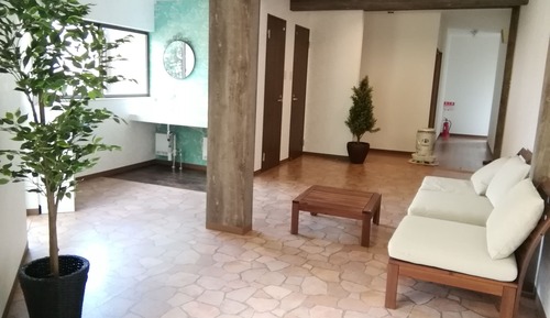 Family Room, Shared Bathroom (Japanese Style)