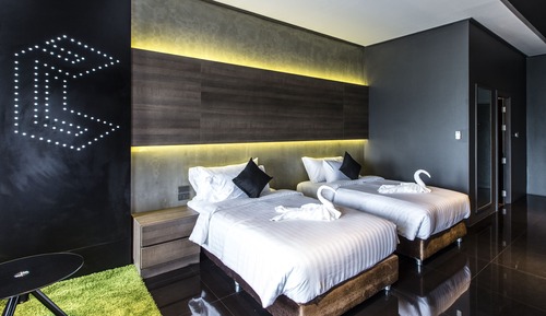 Novem Deluxe Room, 2 Single Bed