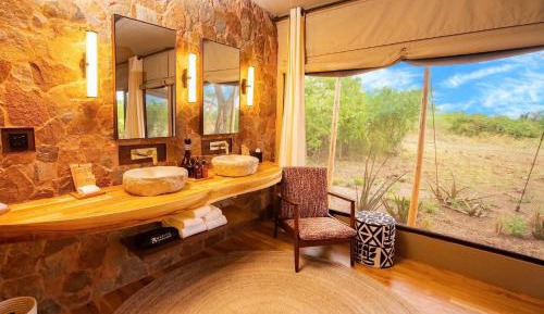 Two-Bedroom VIP Tent with All-Inclusive Safari Experience