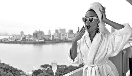 Presidential Suite with Balcony and Lagoon View