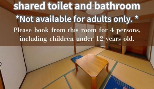 Family Room with Shared Bathroom