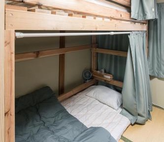 Single Bed in Dormitory Room