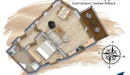 One-Bedroom Apartment with Balcony