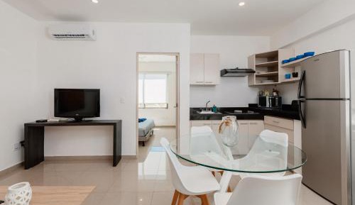 One-Bedroom Apartment with Terrace