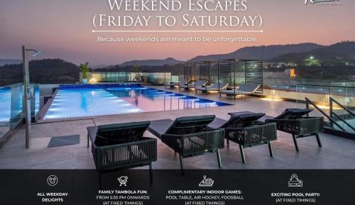Studio Suite with Complimentary one free ticket to Imagica Trampoline Park per Room, 15% discount on all services and 2+1 offer on selected IMFL brands