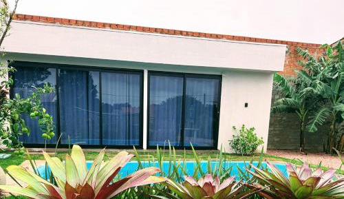 One-Bedroom Apartment with Garden View