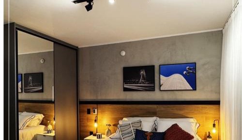 One-Bedroom Apartment with City View