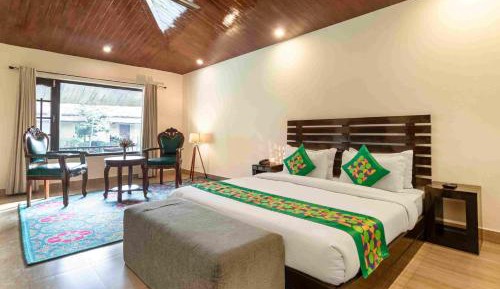 Premium Garden View Cottage with Sit out