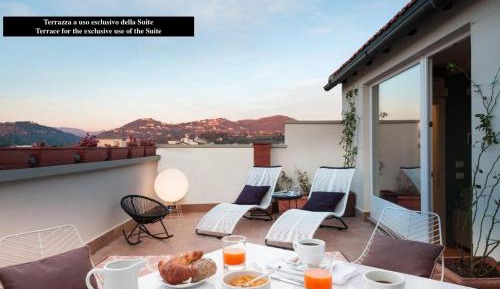 Junior Suite with Terrace and Private Sauna