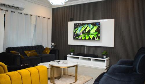 Three-Bedroom Apartment with Park View