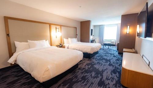 Queen Suite with 2 Queen Beds and Sofa Bed