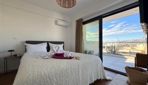 Two-Bedroom Apartment with Balcony and Terrace