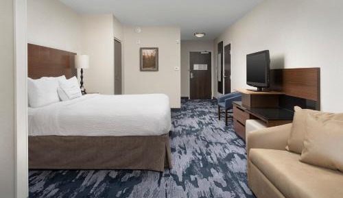 Studio with One King Bed and Sofa Bed