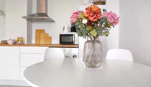 Deluxe One-Bedroom Apartment with Garden View